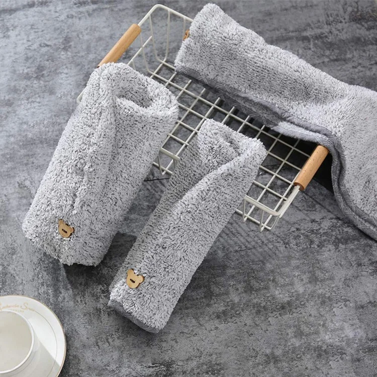 
Natural Bamboo Wrap Quick Drying Ultra-Soft Absorbent Microfiber Towel For Hair For Bath Quick Dry Hair Towel 