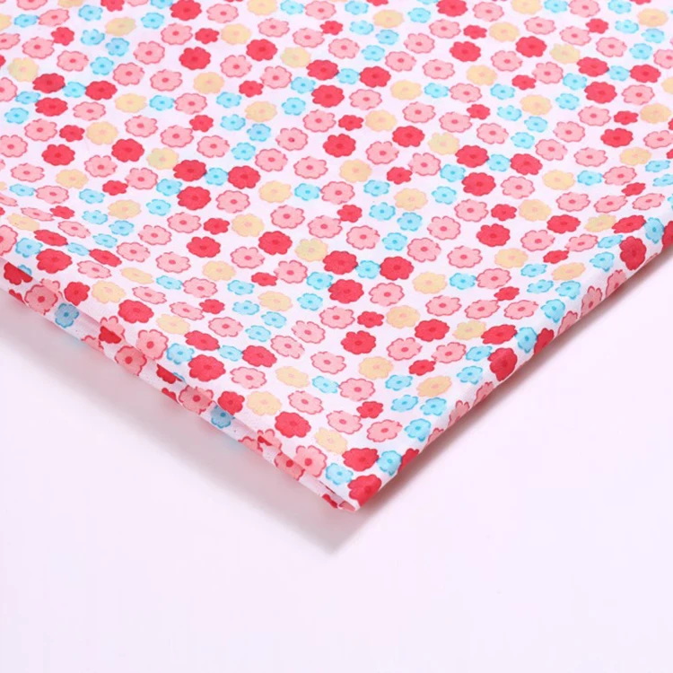 Guangzhou Factory Wholesale Stock Digital Printing Chiffon Breathable Woven Printing Fabric For Scarf