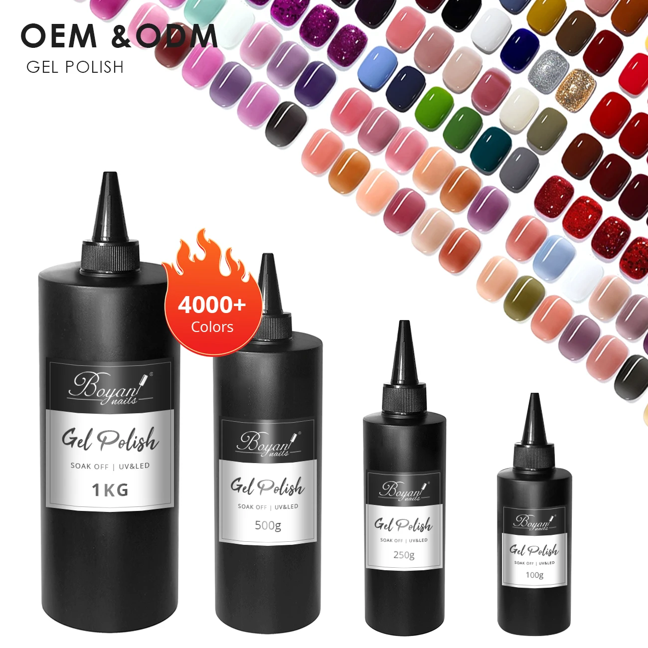 1 kg Gel Nail Polish Milky White Nude Gel Polish Hema Free Neutral Nails for Nail Art French Manicure Gel Polish