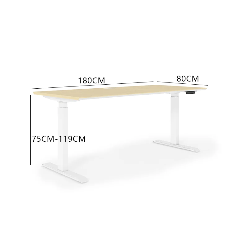 Home Office Desk Frame Ergonomic Electric Stand Up Motorized Adjustable Height Standing Desk