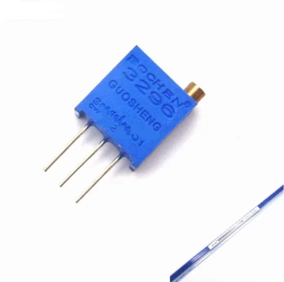 Прецизионный Регулируемый многооборотный потенциометр 3296 Вт 105 сопротивление 1 м одна трубка