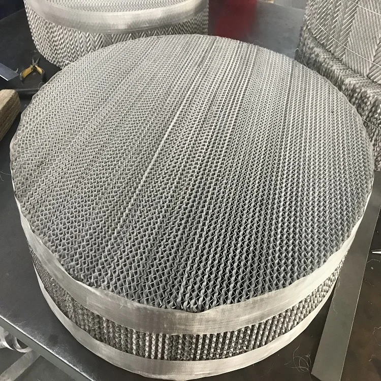 700CY Metal Wire Gauze Structured Packing For Separation Of Isotopic Compound