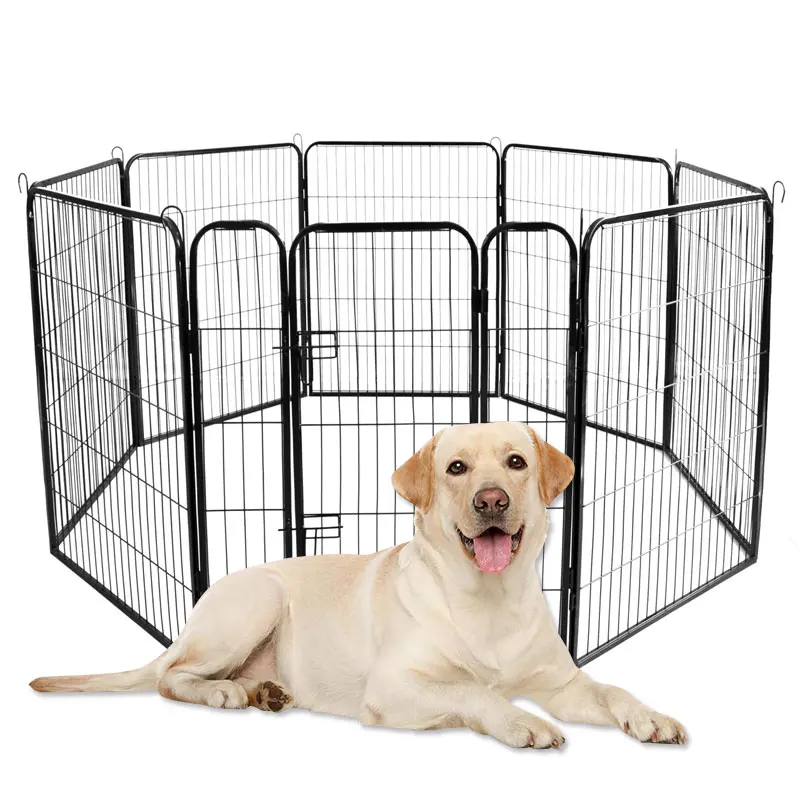 Pet Supplies Free Combination Adjustable Portable Folding Heavy Duty Wire Dog Exercise Outdoor Dog Fence