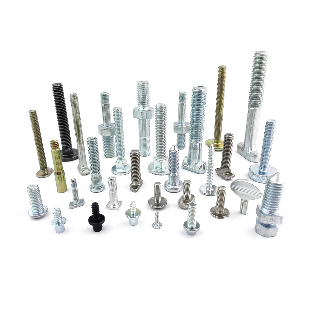 Screw Bolt China Manufacturing M8 M6 M10 M5 M12 M4 1/4 Inch Customized Screw For Industrial