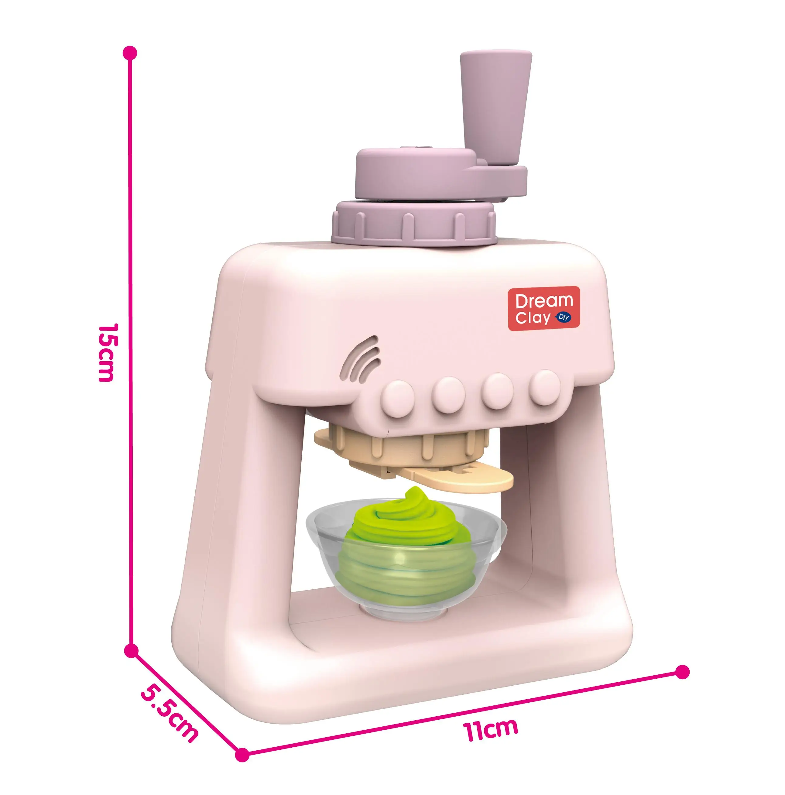 Kitchen toys for kids Color mud ice cream maker kids play slime tools toys diy toys