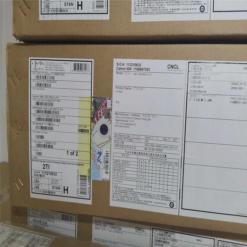 original new 3850 series 24 Port 10G IP Base WS-C3850-24XS-S with less stock