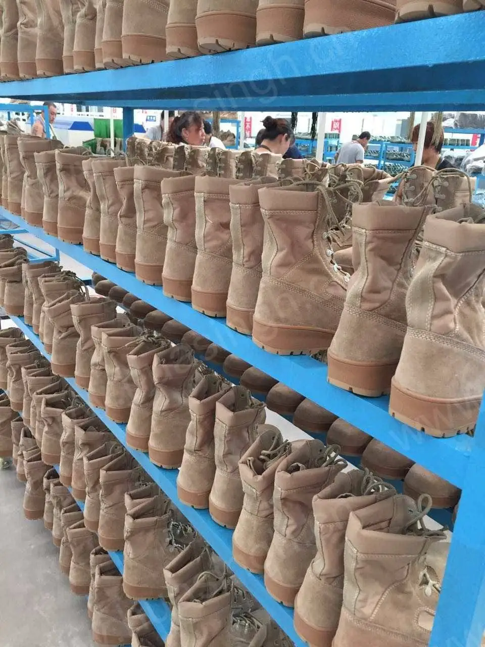 tactical PU+rubber sole desert boots suede leather upper combat boots Belleville