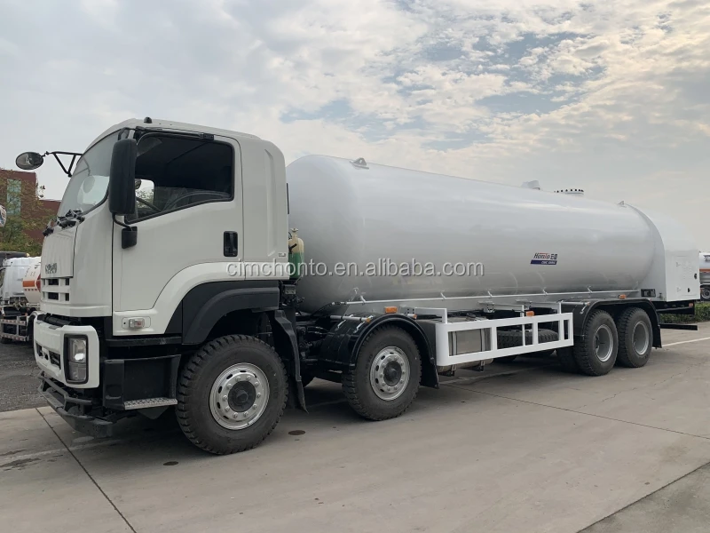 ASME 22 M3 10 Ton LPG Propane Gas Bobtail Tanker Tank for Sale Nigeria
