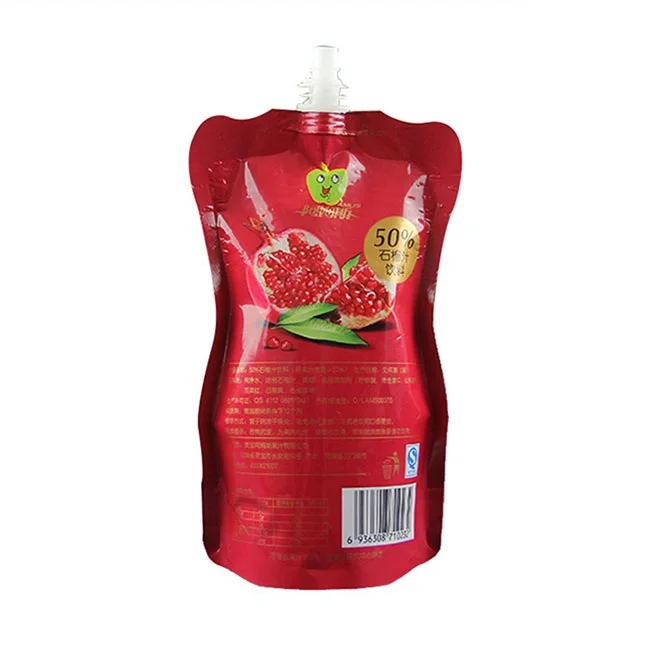 Tomato Ketchup Condiment Chilli Garlic Stand Up Pouch Plastic Packaging Bags Sauce Packets