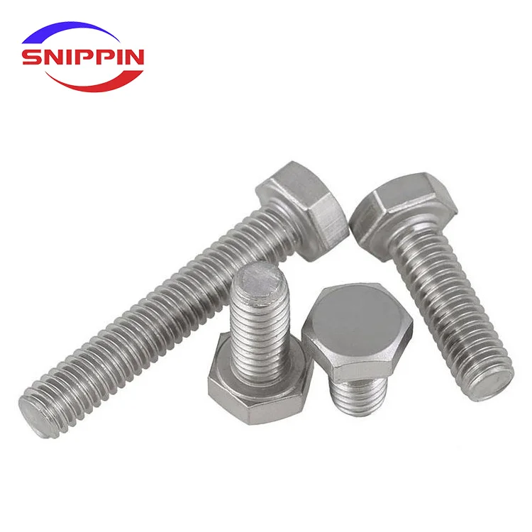 Outer Hexagon Screws GB5783 Hexagon head bolts M10*60 316L Stainless Steel bolts
