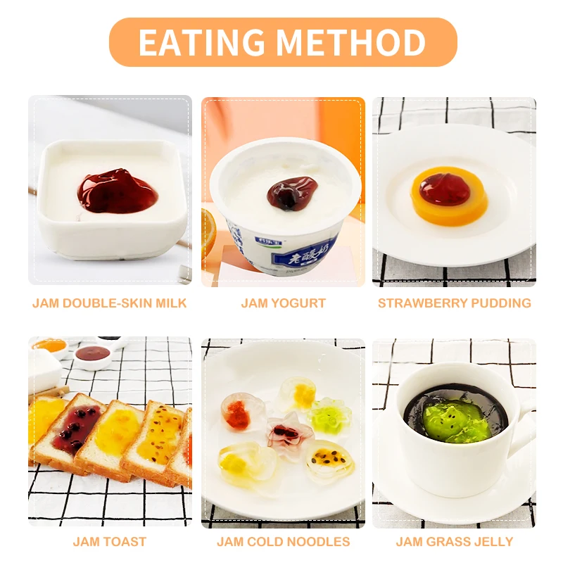 Private Label Fruit Jam Fruit Jam From China No Sugar Added Organic Mango Jam Healthy For Bakery