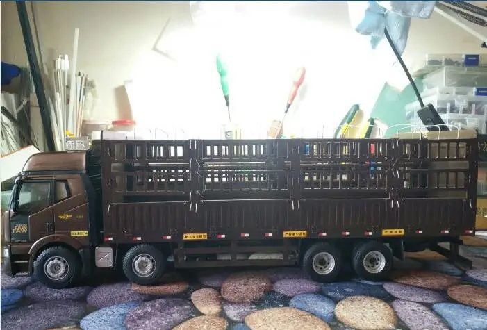 High quality Chinese truck model faw truck alloy model