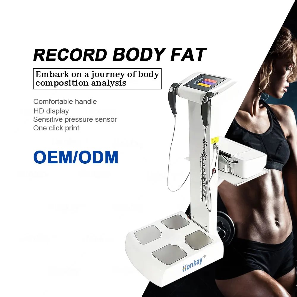 Gym Use Body Composition Analysis Machine Health Measurement Body Element Analyzer With Printer