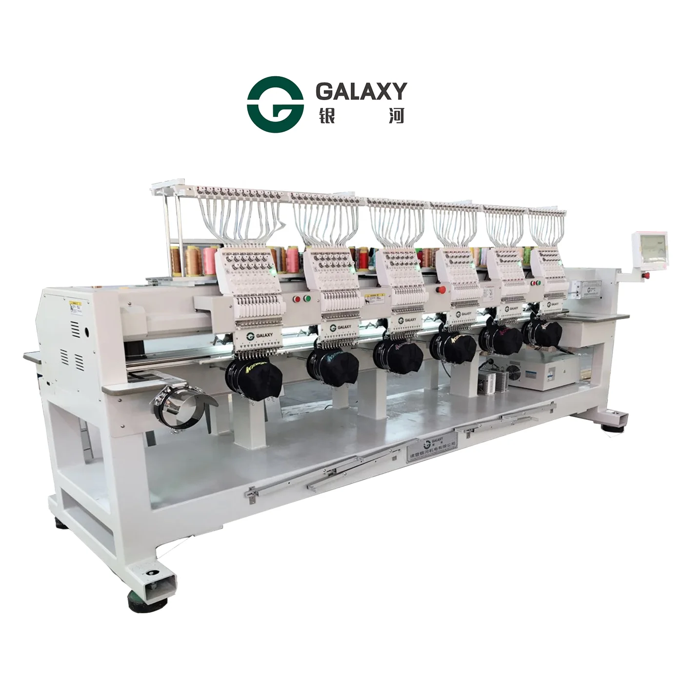 Galaxy 4/6/8/10 головки Multi иглы 15 игл промышленная вышивальная машина barudan