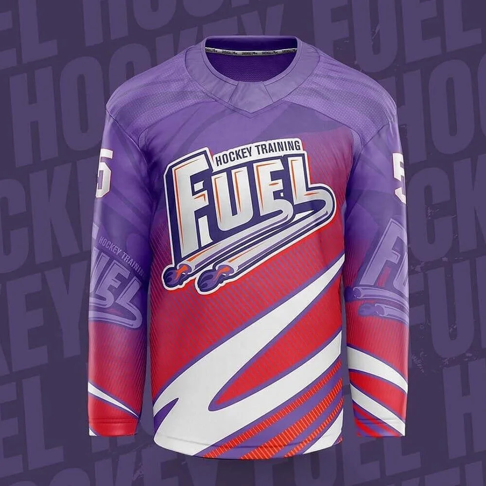 Custom team hockey jersey mens sublimation ice hockey jerseys