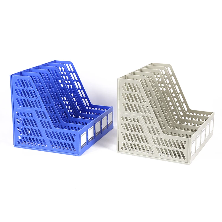 
Wholesale Supply Stackable Sustainable Office School Supplies Plastic Desktop File Organizer 