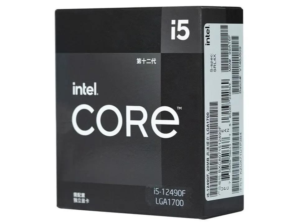 Original Brand New And High Performance Desktop Processor 6 cores 12 Threads LGA1700  In-tel Core i5-12490F