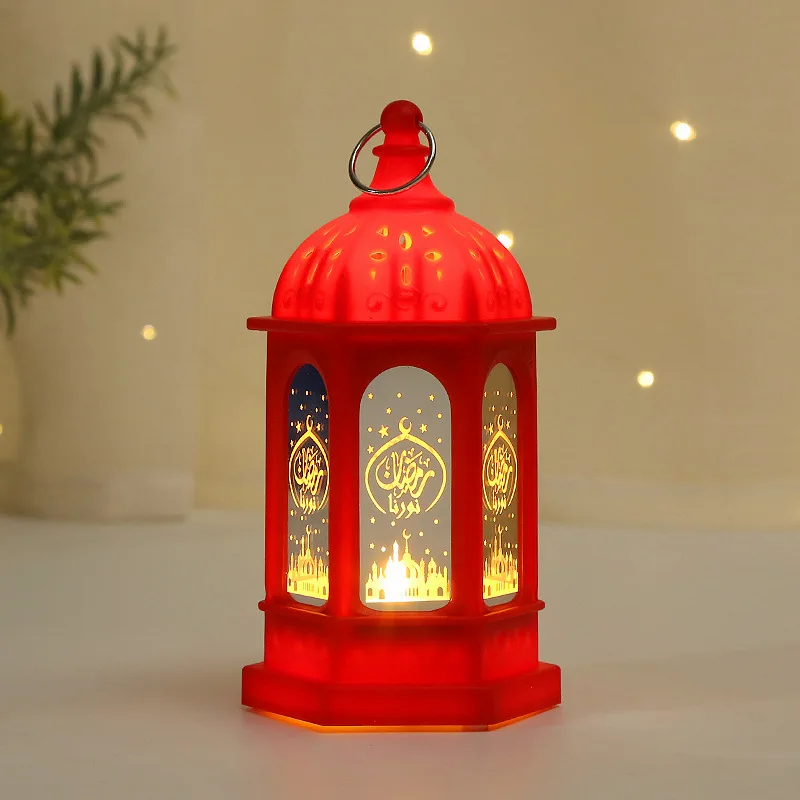 Ramadan Lanterns Retro Lantern Eid Decorations Led Light Home Decorations