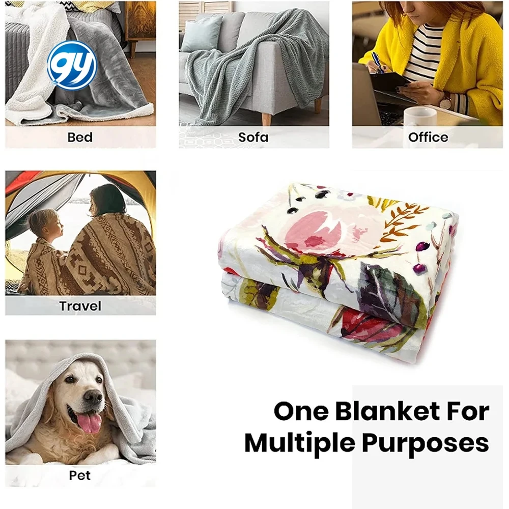 Cute Throw Luxury Attack on Titan Blanket Sofa King Size Home and Decoration Thermal Blankets for Bed Cobija