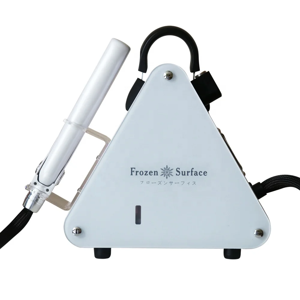DTY professional frozen hair care ice-cold treatment frozen flat iron cryo-therapy hair care machine