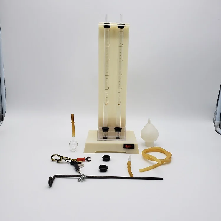 School chemistry experimental equipment water electrolysis tester