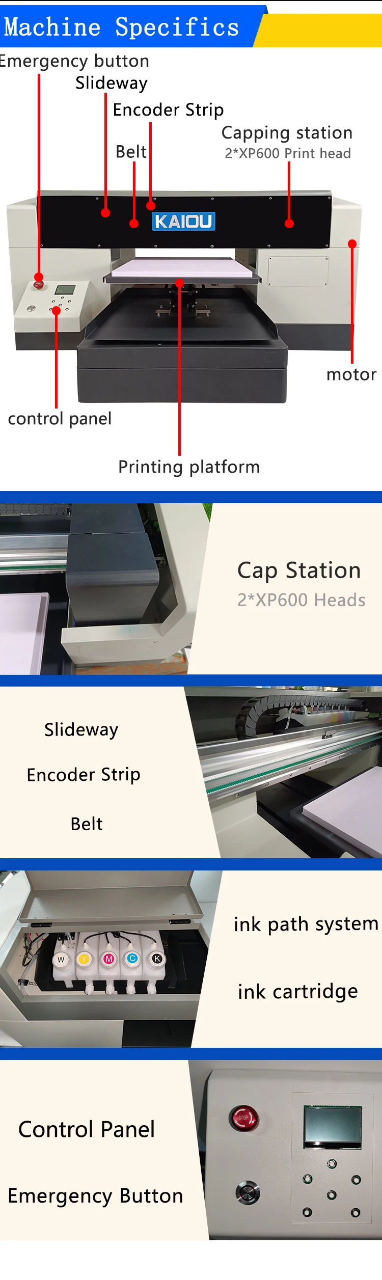 Single station A3 size 40*50cm Double XP600 Head  Direct to Garment Tshirt clothes Printer dtg printer price in bangladesh