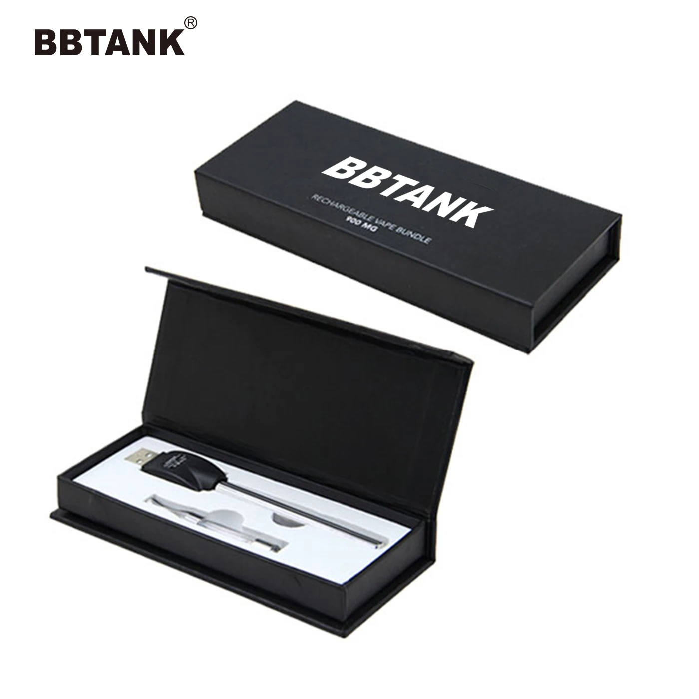  Lead free newest vape pen buttonless BBTANK pod cbd oil ceramic atomizer .5ml 1ml tank e