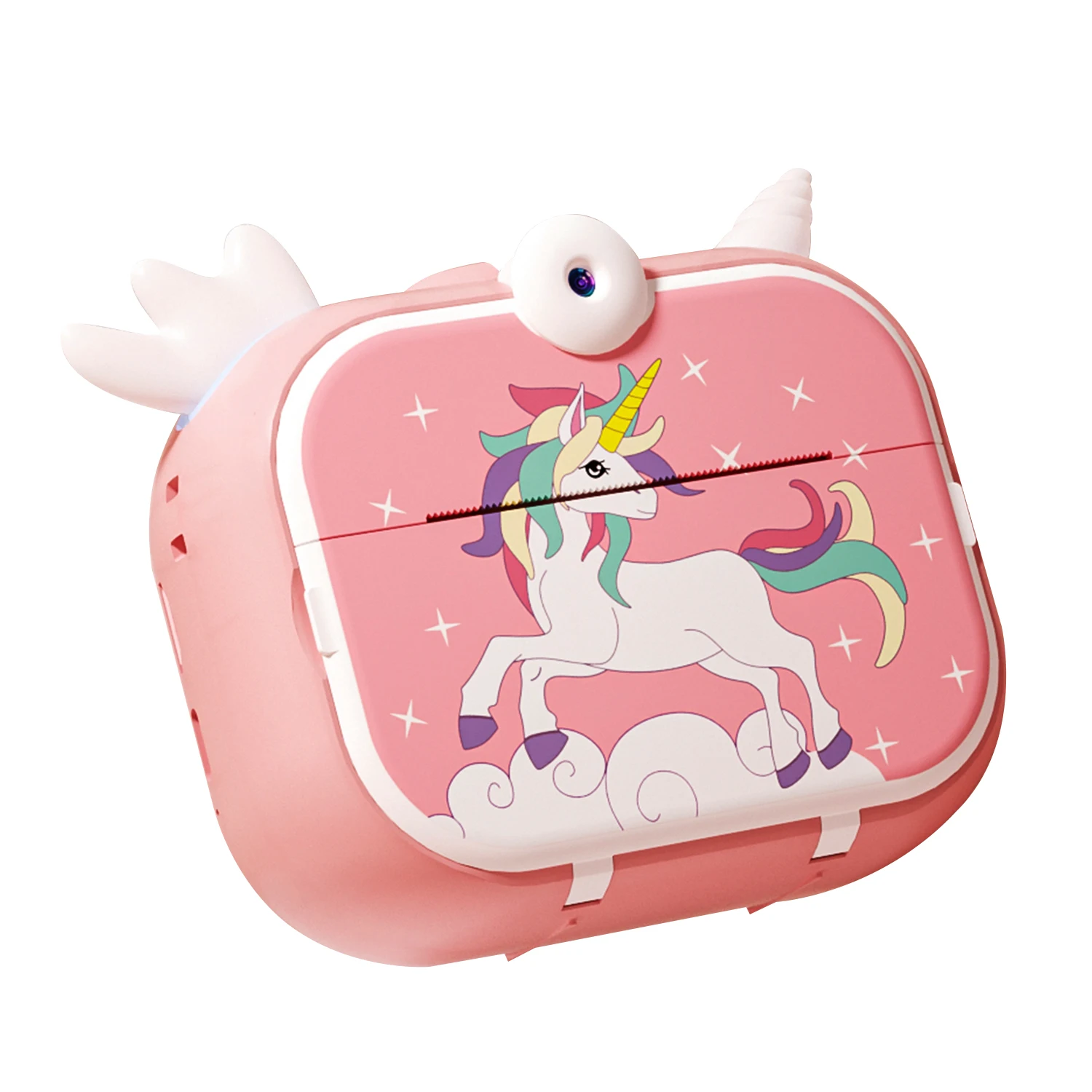 New Arrival  X3D Kids Toy Instant Printing Camera Thermal Photo Paper Children Mini Digital Camera  with Sparkling  Light