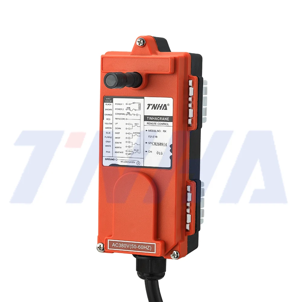 TNHA F21-E1B-6S промышленное водонепроницаемое радио Дистанционное подвесное управление универсальное беспроводное Радиоуправление для аварийной остановки подъемного крана