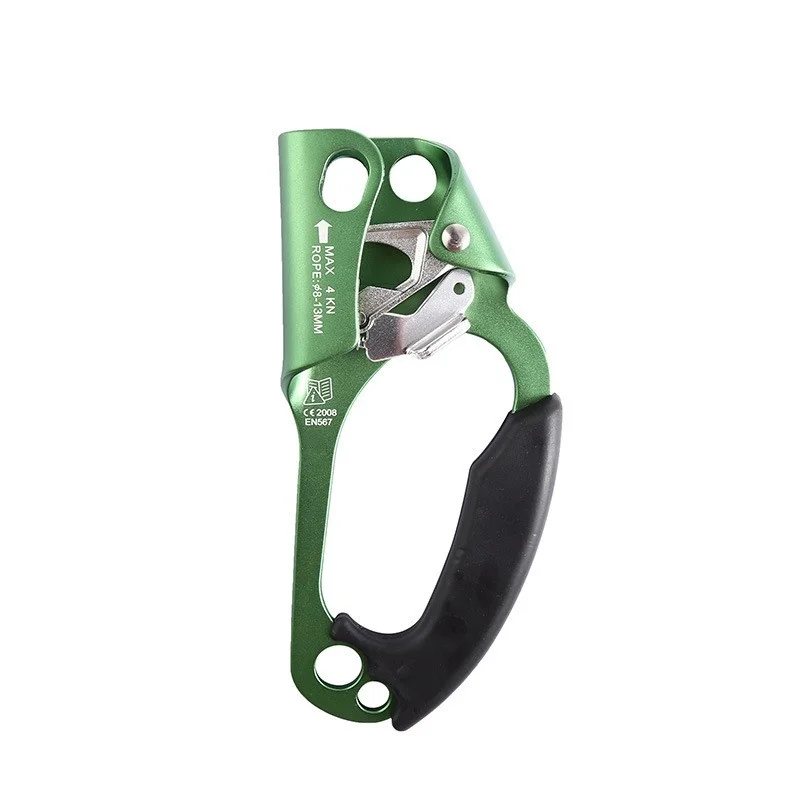 ANT5PPE 8-12mm Ropes Clamp Lightweight Alloy Climbing Right Hand Ascender for Mountaineering Rock Rappelling Arborist