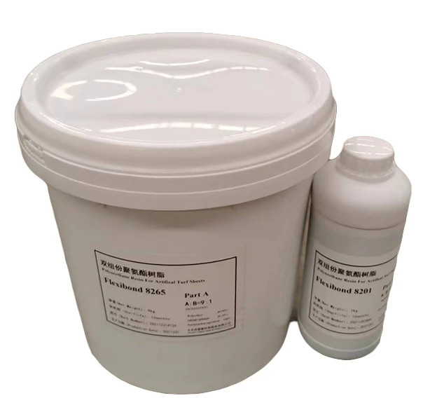 Artificial grass two component glue adhesive for seaming