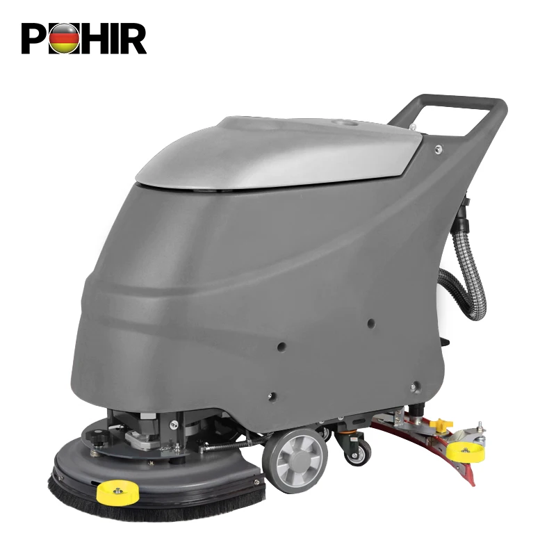 POHIR-X2 хорошая одноосная щетка для чистки пола и сушилка