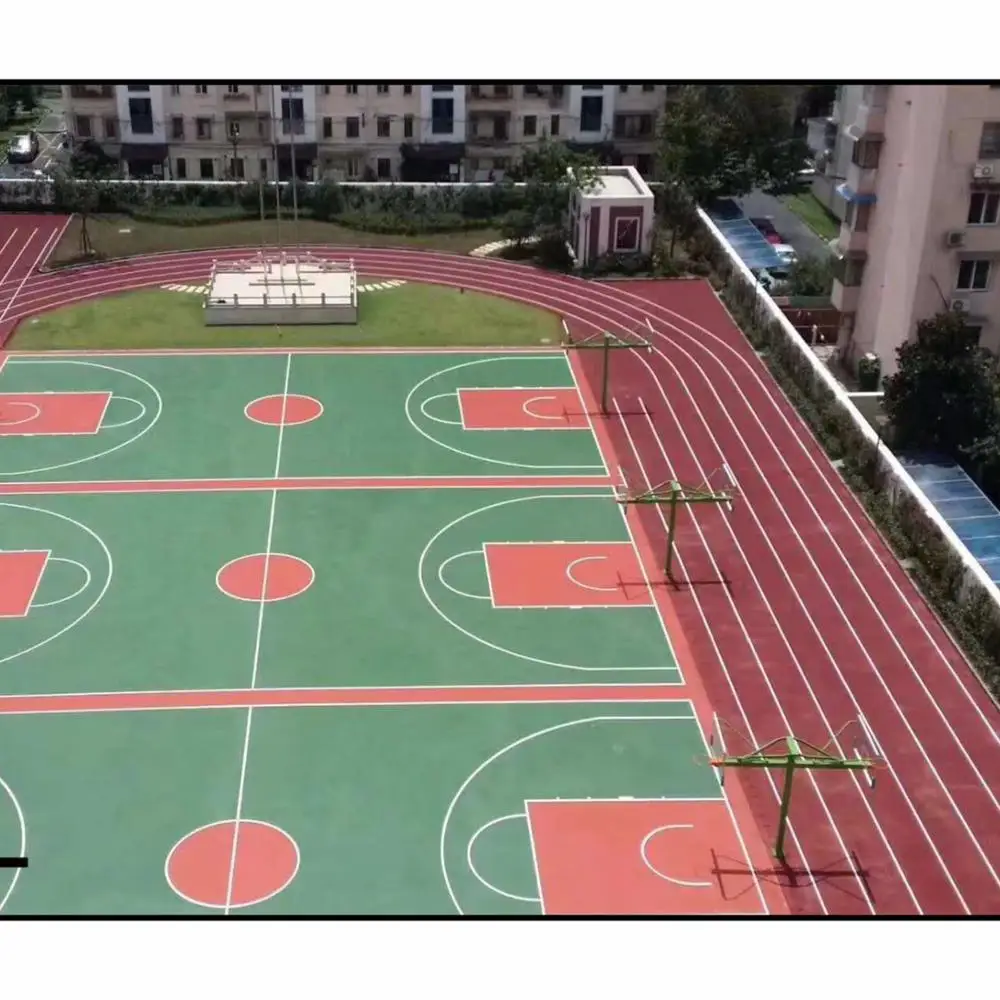 Multi Color  Anti Shock Easy to Maintain PU Runway for School and Sport lots