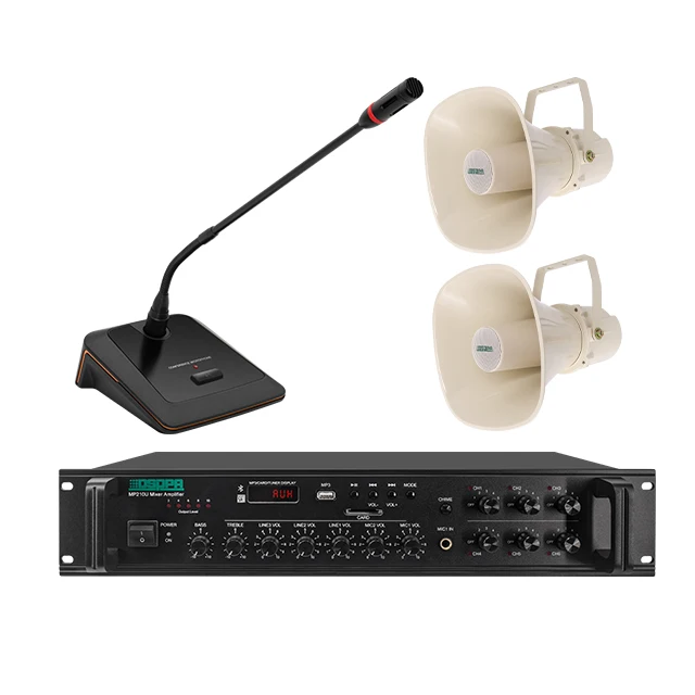 School Public Announcement System Customize All In One Public Address System A Full Set for School