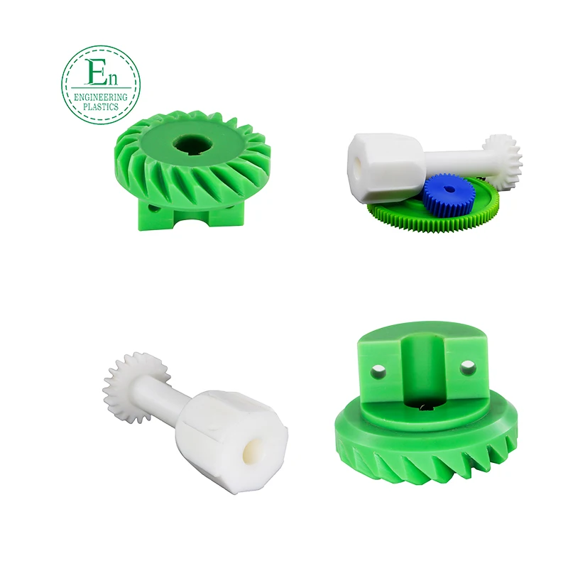 Customized small module gear Large batch high precision nylon spur small plastic gears POM gear wheels