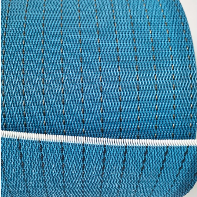 Shrink-Resistant 98% Polyester 2% Carbon Anti-Static  Polyester Mesh Screen Conveyor Belt For Density Board Production