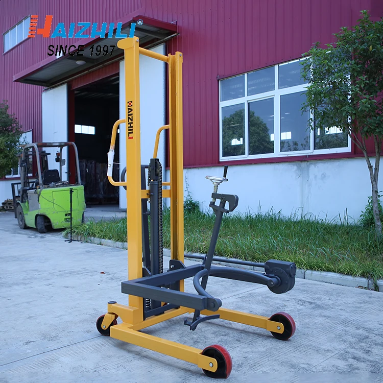 HaizhiLi оборудование для обработки горячая Распродажа Регулируемый барабан наклона гидравлический барабан грузовик подъемник и наклон