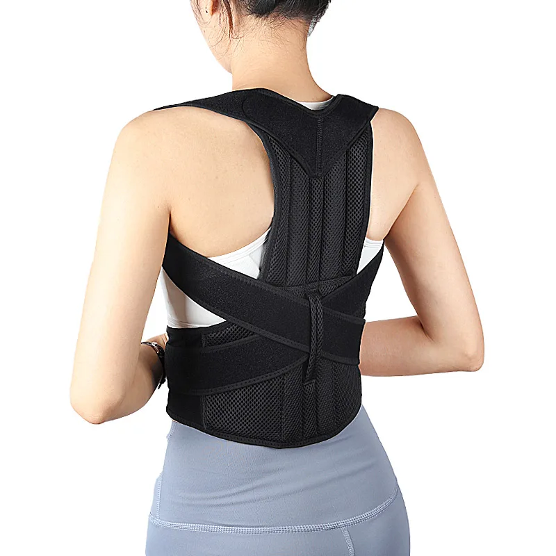 2022 New Shoulder Back Correct Belt Magnets Posture Corrector Lumbar Back Support Brace Postural Corrector
