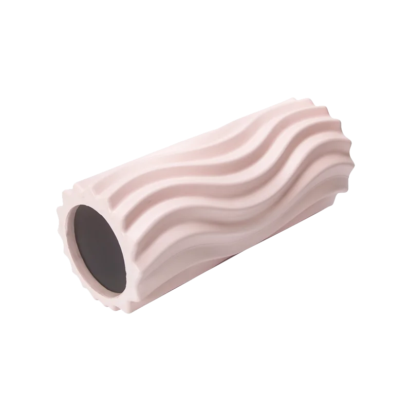 2022 new stretch roller foam yoga column foam roller waves textured foam roller