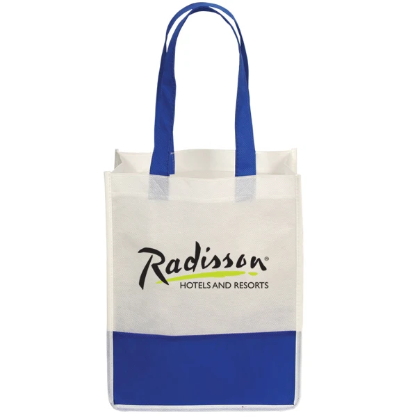 Custom 60 gsm pp non woven fabric biodegradable  foldable shopping cloth dust proof reusable tote bag
