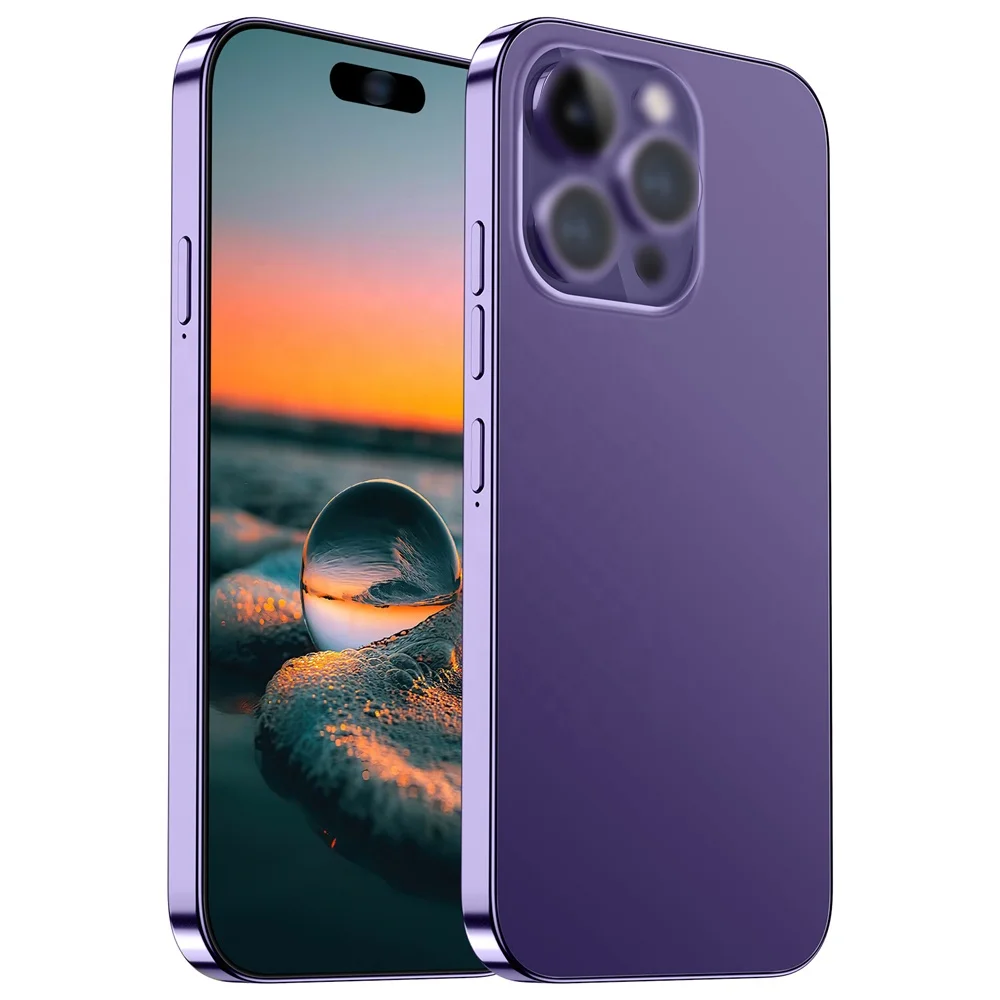 Promax Big Hd Screen 3/4/5g Smartphone 14 Pro Max Android13 Original Hot Sale Memory 16gb+1tb Cell Phone 5g Smartphones