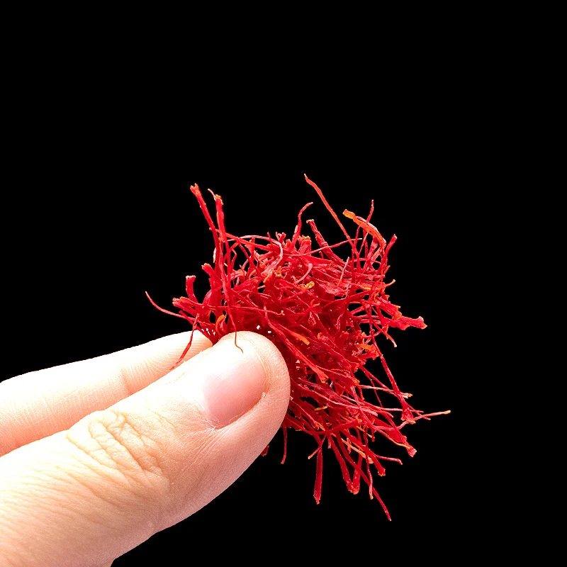 Organic Natural High Quality Spanish Saffron Red Dry Place Single Herbs Customization Pure Wholesale Zaffron Super Negin Saffron