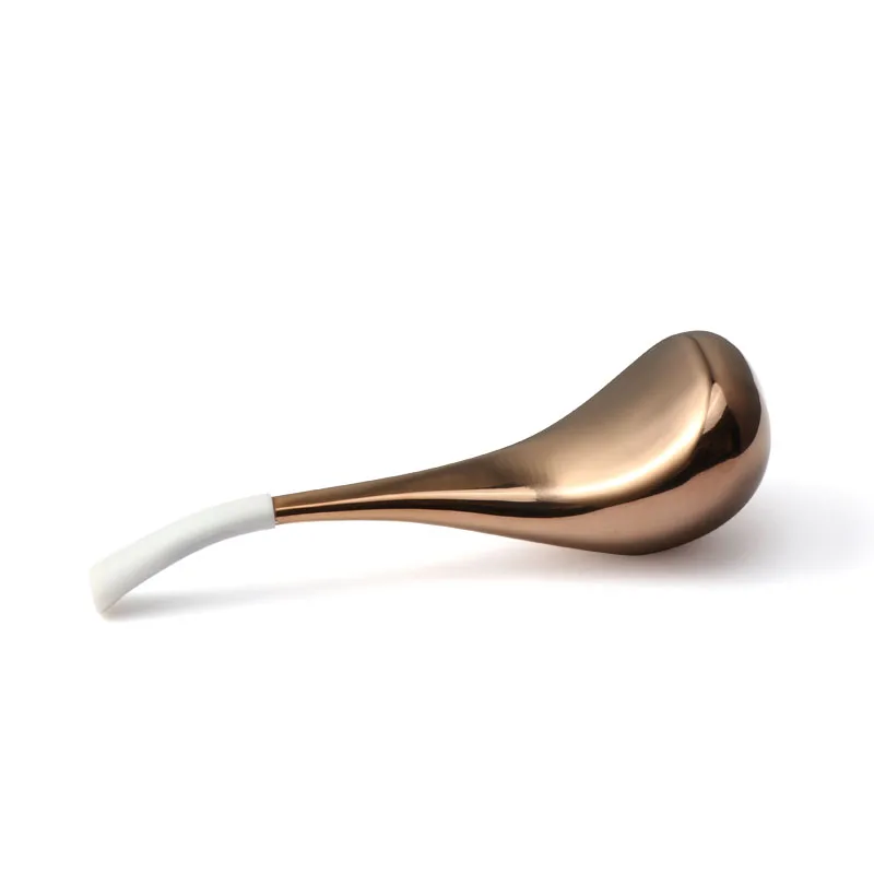 
18/8 Food Grade Stainless Steel Gold Ice Globes Facial Massage Cryo Sticks for Calming Inflamed Skin 