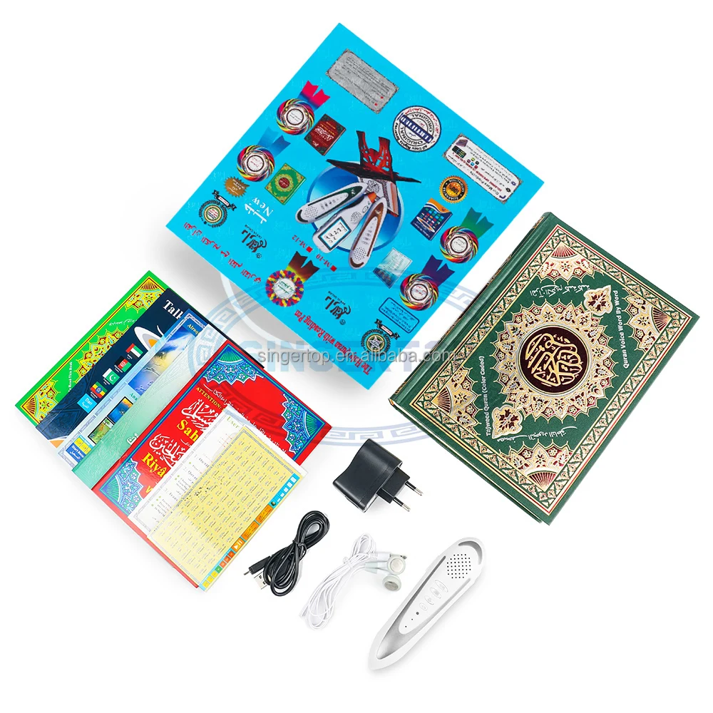Wholesale alloy case holy quran book reading pen m9 tajweed digital reader somali quran pen read pen with urdu translation
