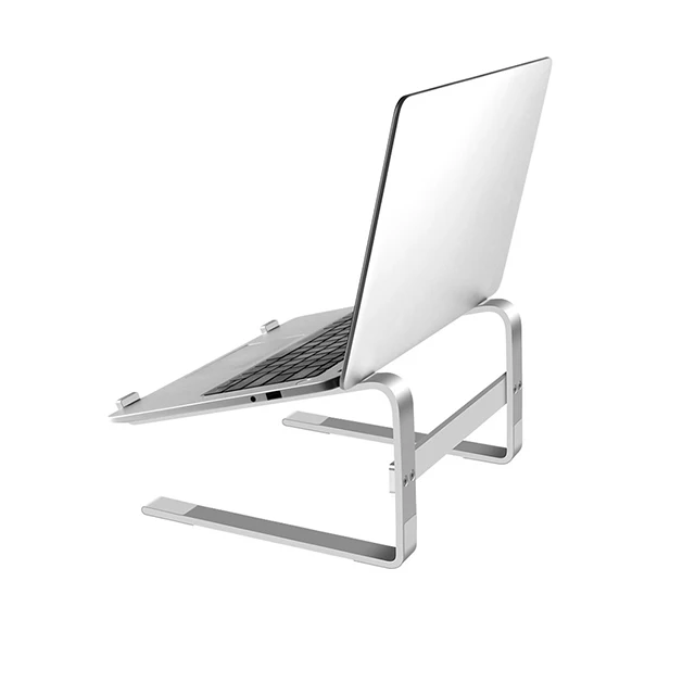 Metal Computer Riser Laptop Stand Ergonomic Laptops Foldable Aluminum Desk Notebook Holder Detachable Laptop Stand