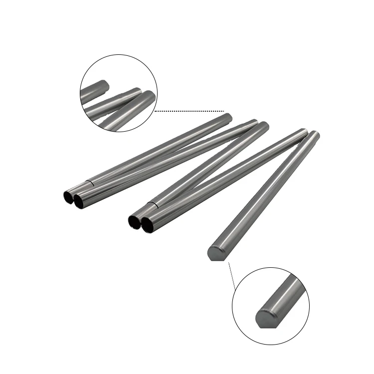 Professional Manufacturer Spraying Oxidation Outdoor Tarp Poles 8Mm Camping Portable Tent Pole