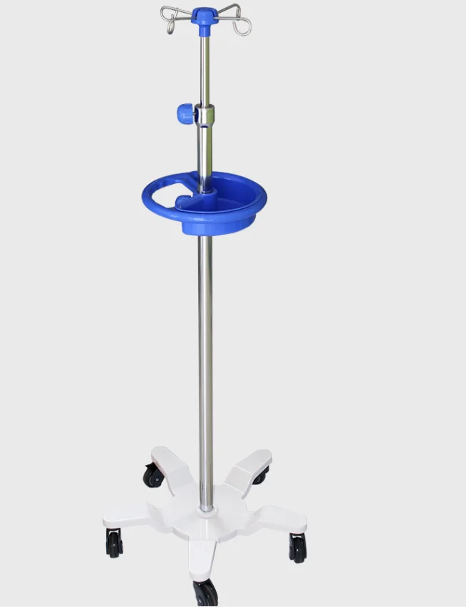 Factory price Adjustable hospital Medical IV Drip stand for infusion