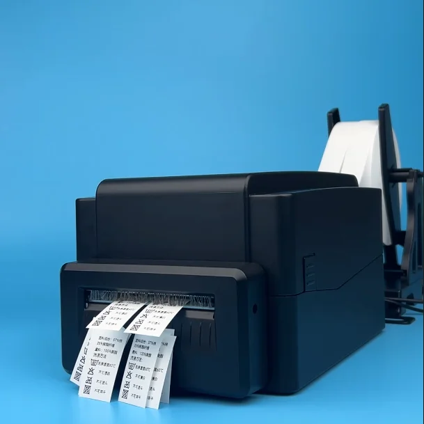 High Speed Printing Support Two Double Row Auto Cutting  Wash Label Printer for Label Printer Sticker Machine Printers Machine