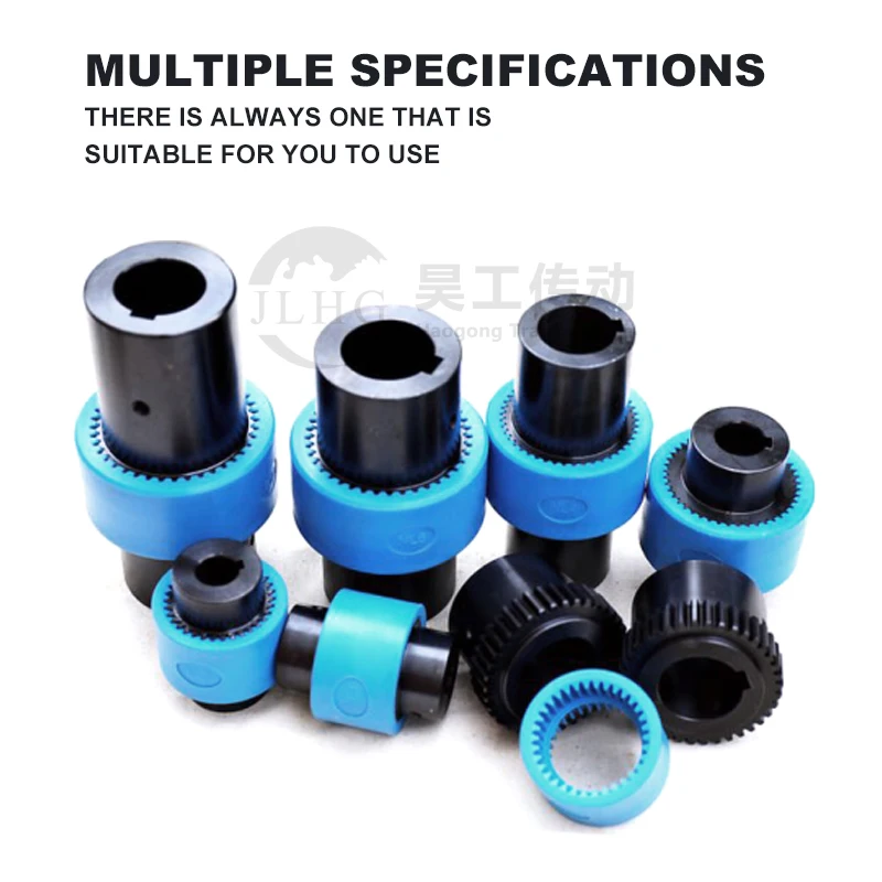 NL Teeth Gear Flexible Coupler, pinion ktr bowex coupling, nylon sleeve gear shaft, couplings Customizable hole, keyways