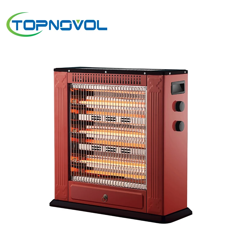 CE/CB Hot Sale New Model Quartz Heater In 2021 With 5 Heating Elements And Three Heating Setts 2400W